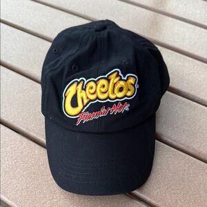 Cheetos Flamin Hot Black and Orange Funko Ball Cap Adjustable